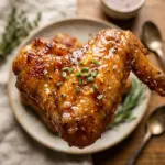 Apple Cider Glazed Chicken Wings