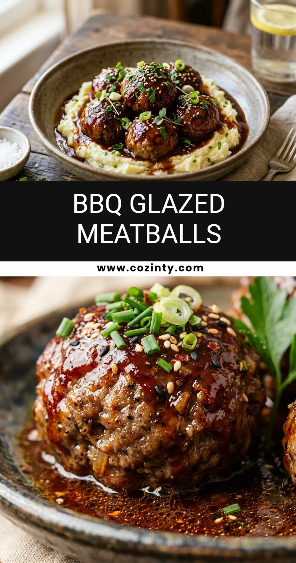 BBQ Glazed Meatballs