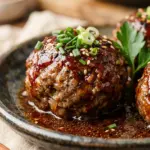 BBQ Glazed Meatballs