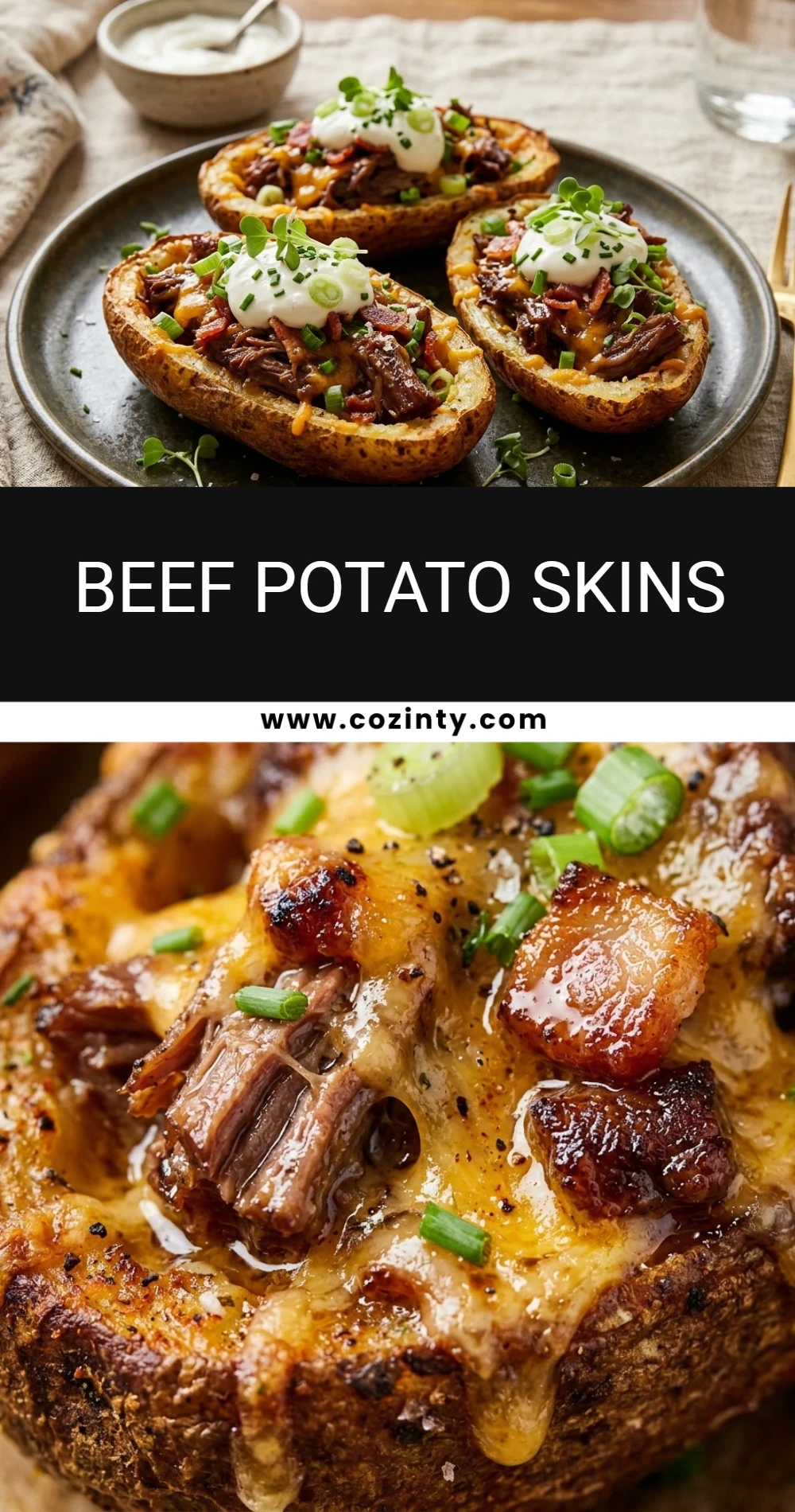 Beef Potato Skins