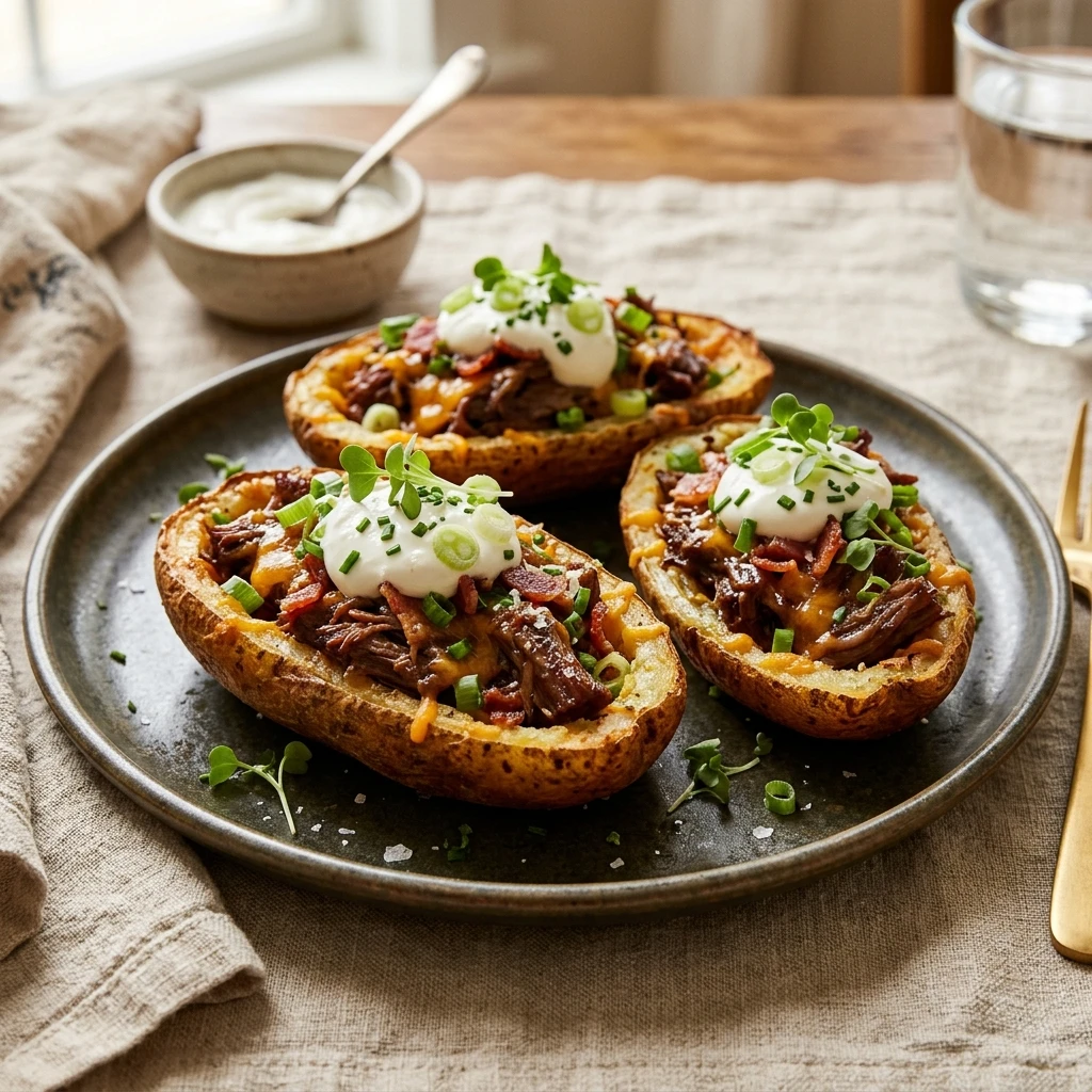 Beef Potato Skins