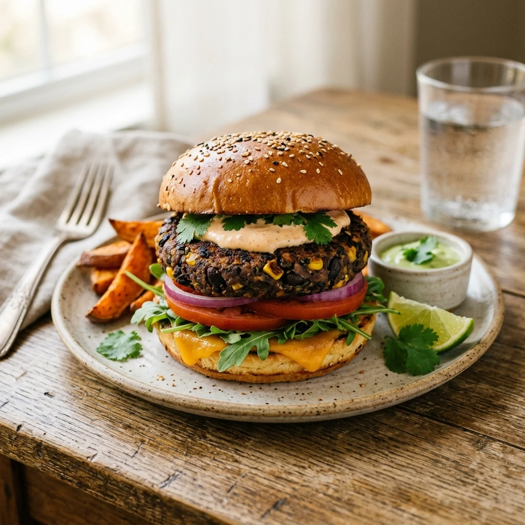 Black Bean Burgers