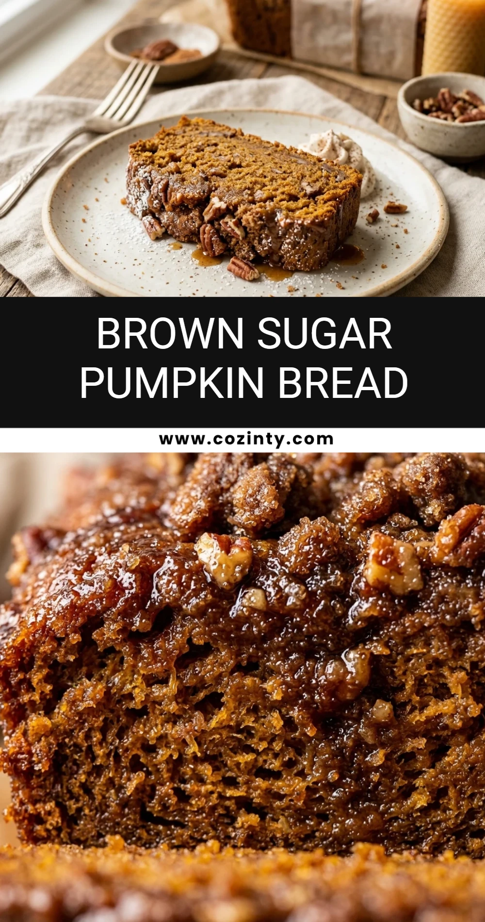 Brown Sugar Pumpkin Bread