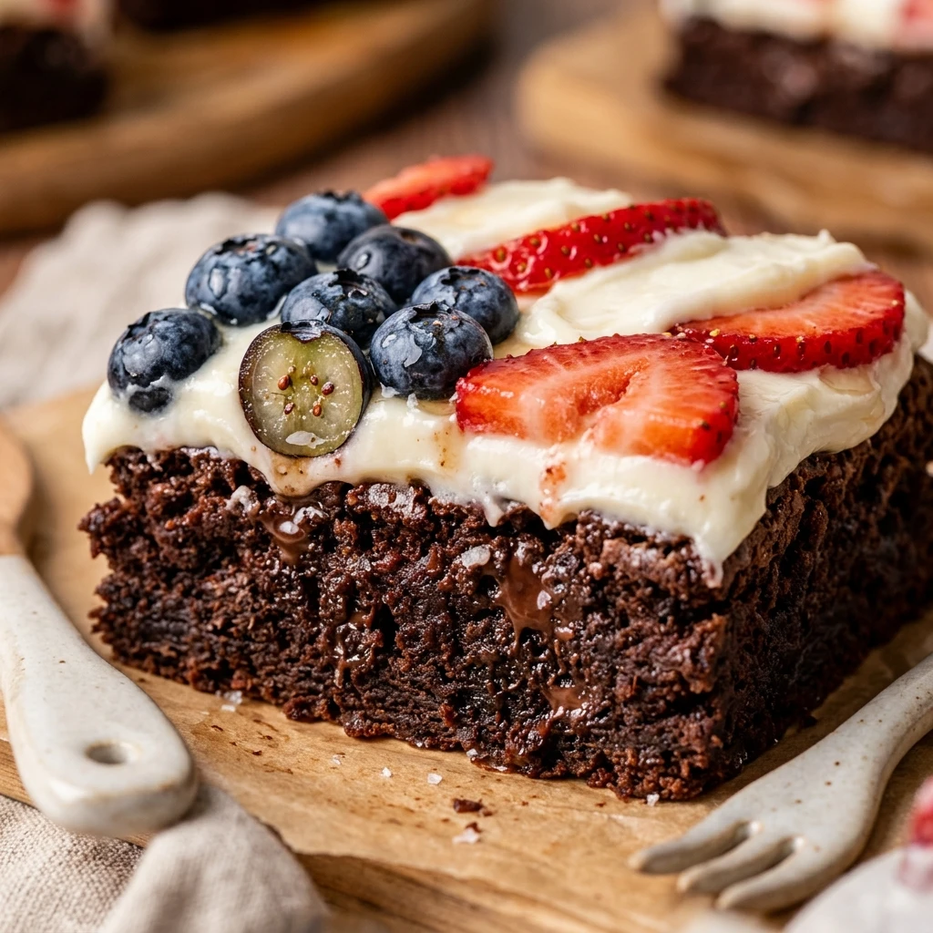 Brownie Flag Bars