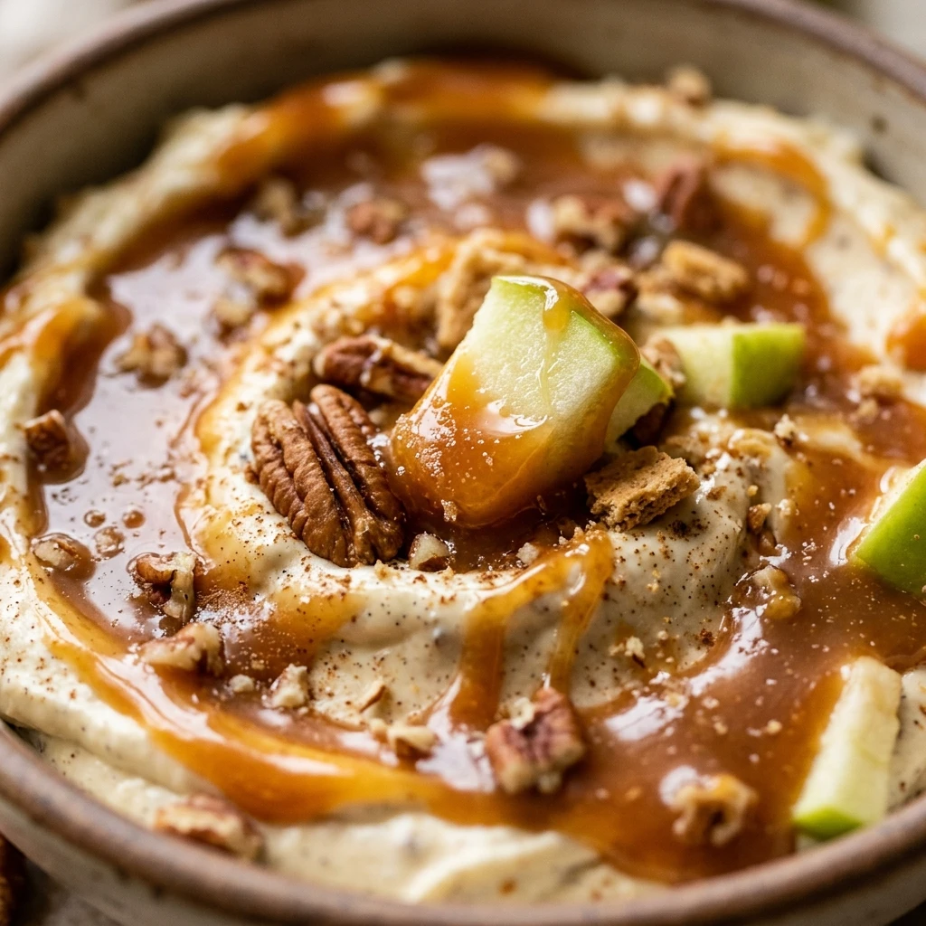 Caramel Apple Cheesecake Dip