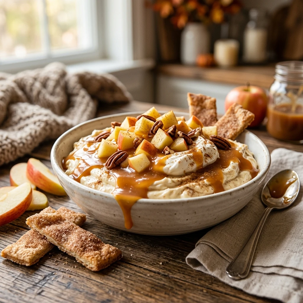 Caramel Apple Cheesecake Dip