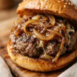 Caramelized Onion And Beef Sliders