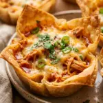 Chicken Enchilada Dip Cups