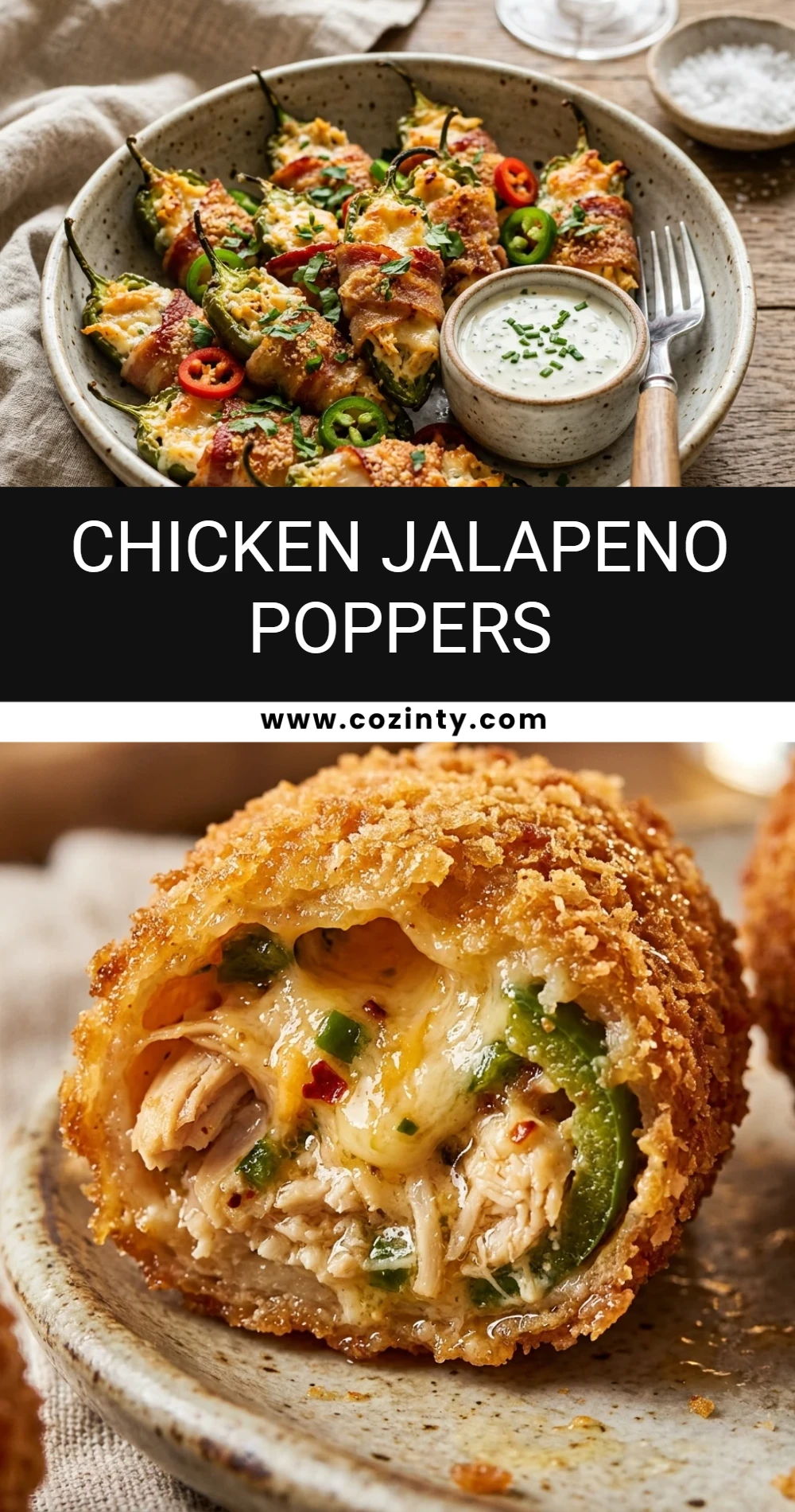 Chicken Jalapeno Poppers