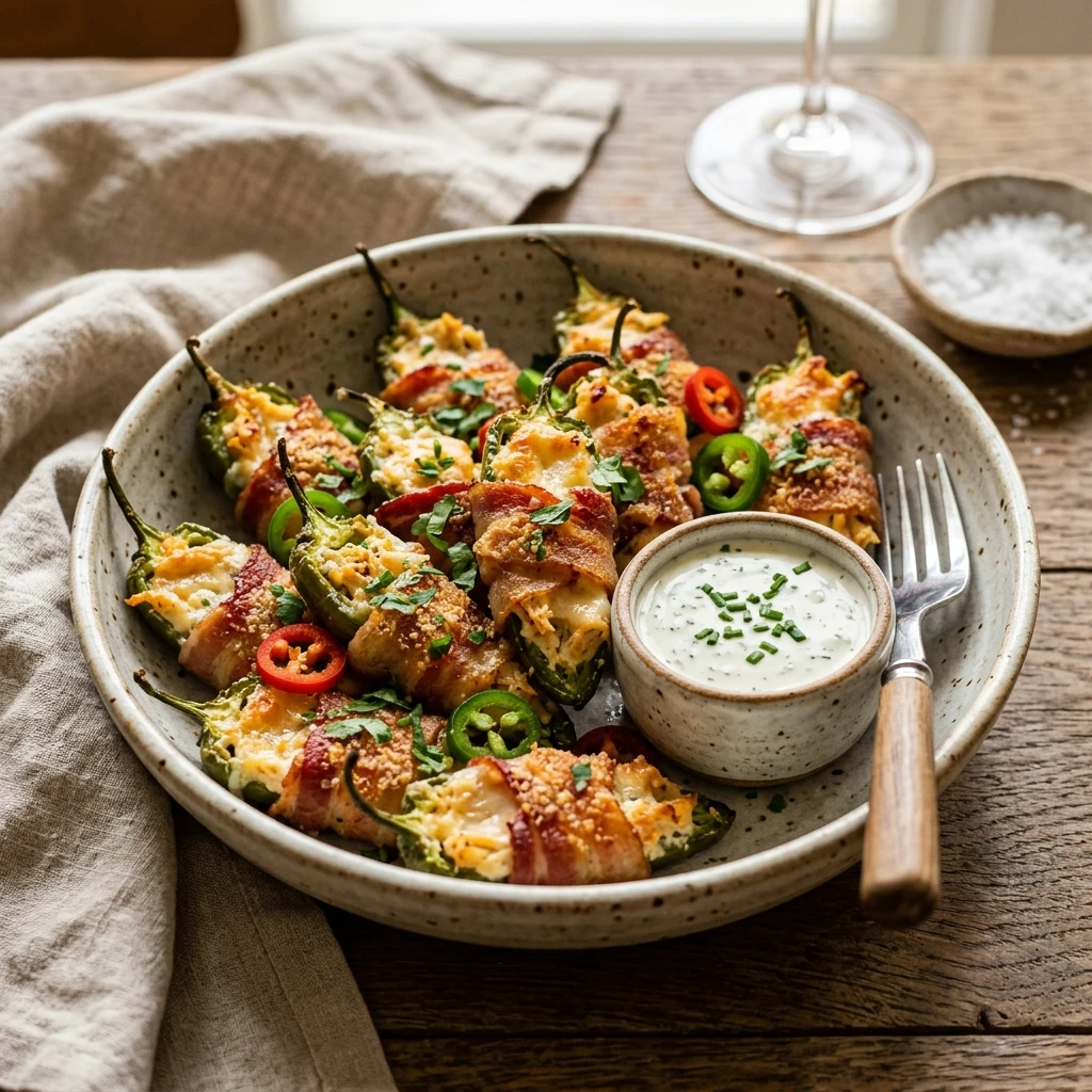 Chicken Jalapeno Poppers