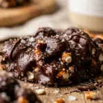 Chocolate Dipped Pretzel Bars