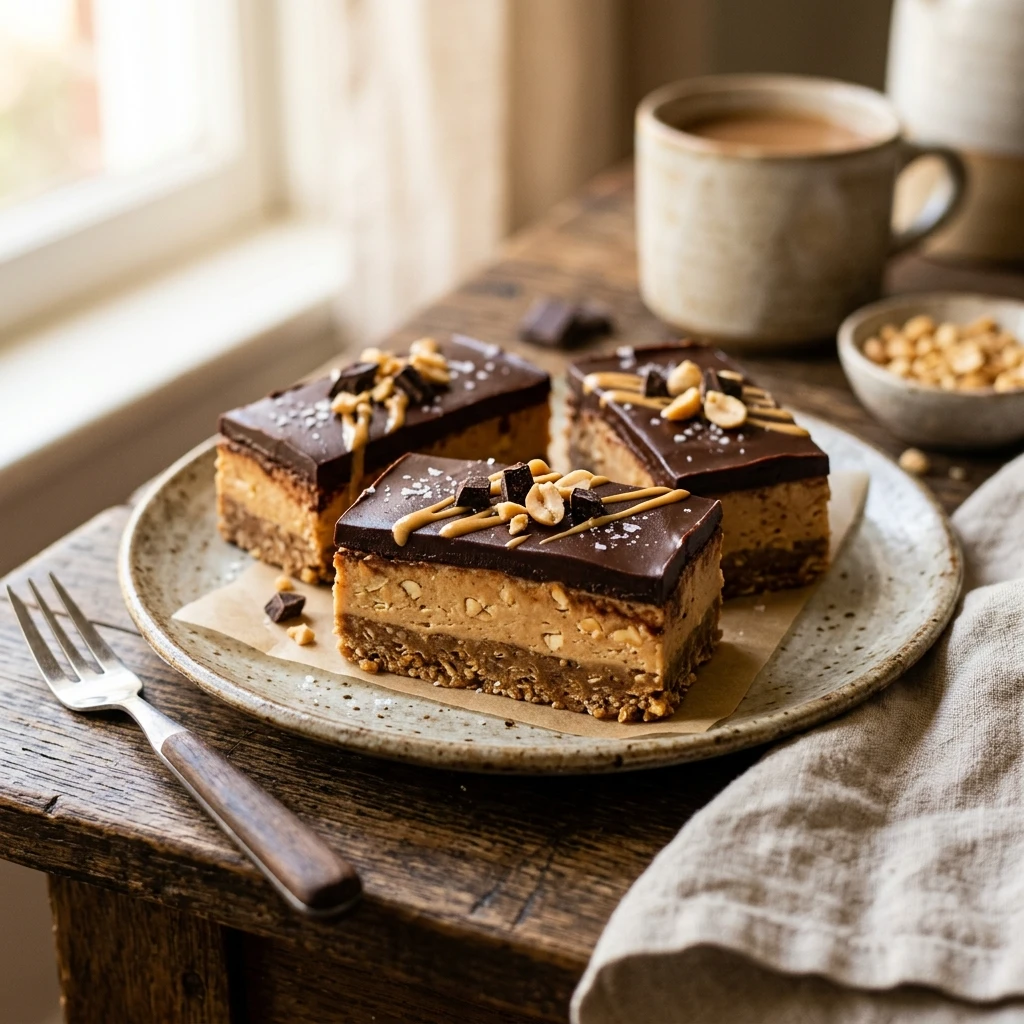 Chocolate Peanut Butter Bars