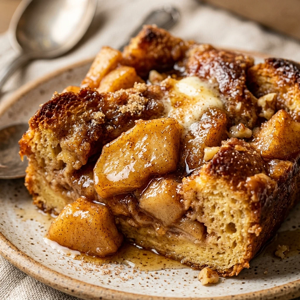 Cinnamon Apple French Toast Casserole