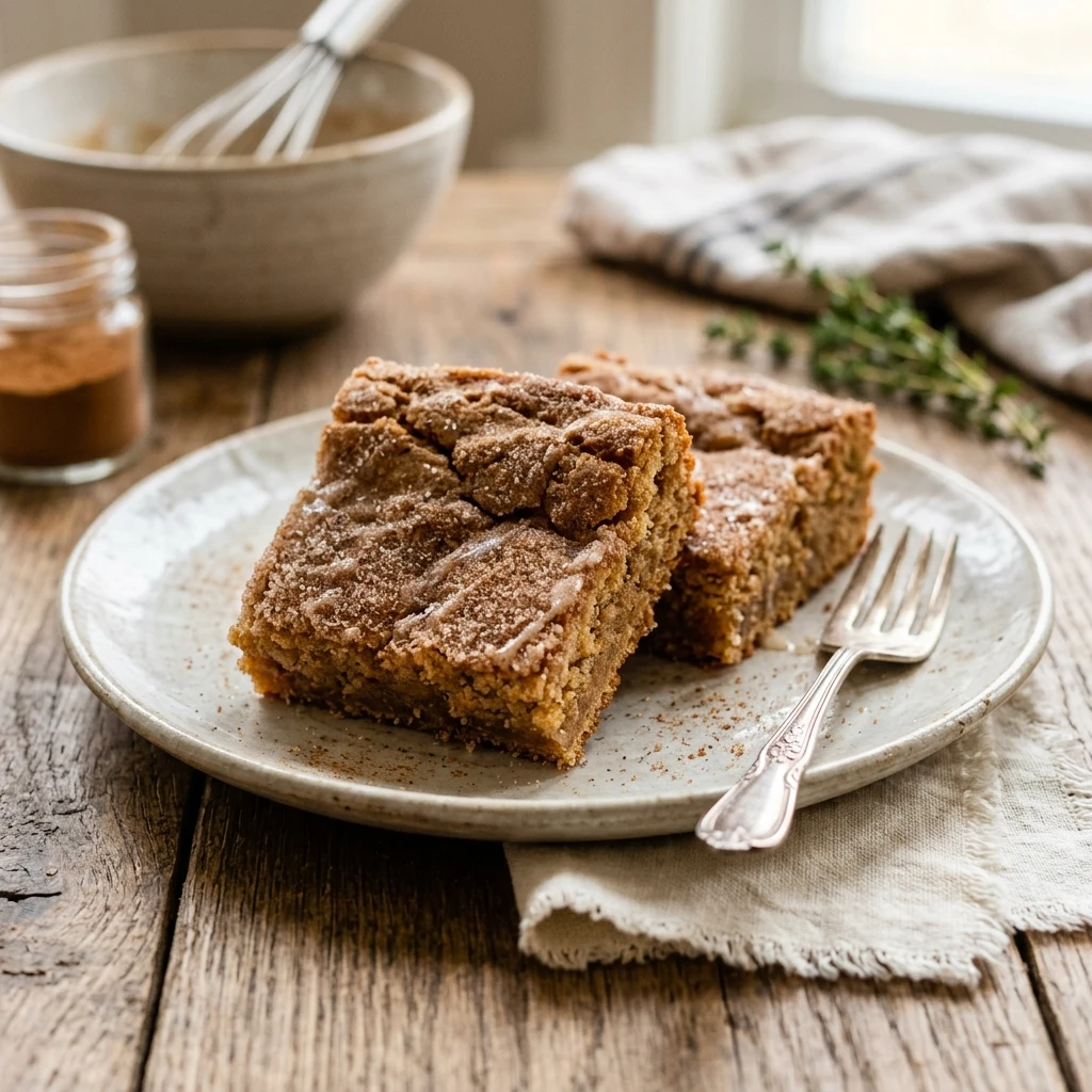 Cinnamon Churro Bars