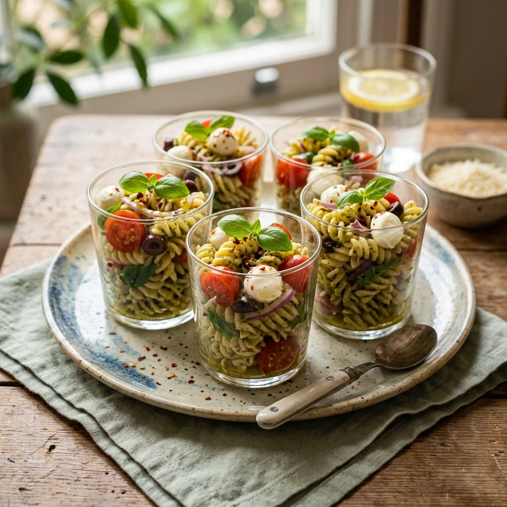 Cold Italian Pasta Cups