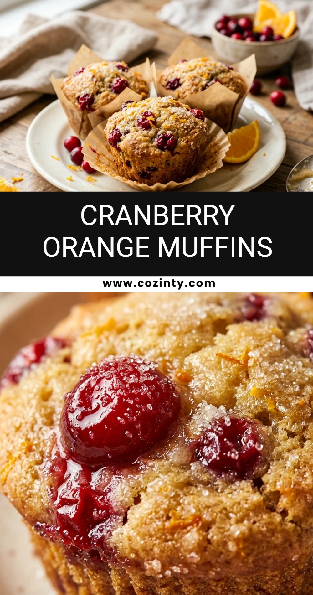 Cranberry Orange Muffins