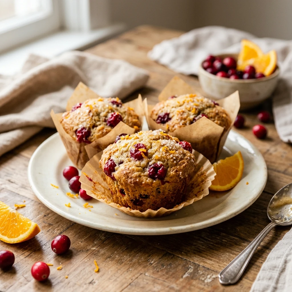 Cranberry Orange Muffins