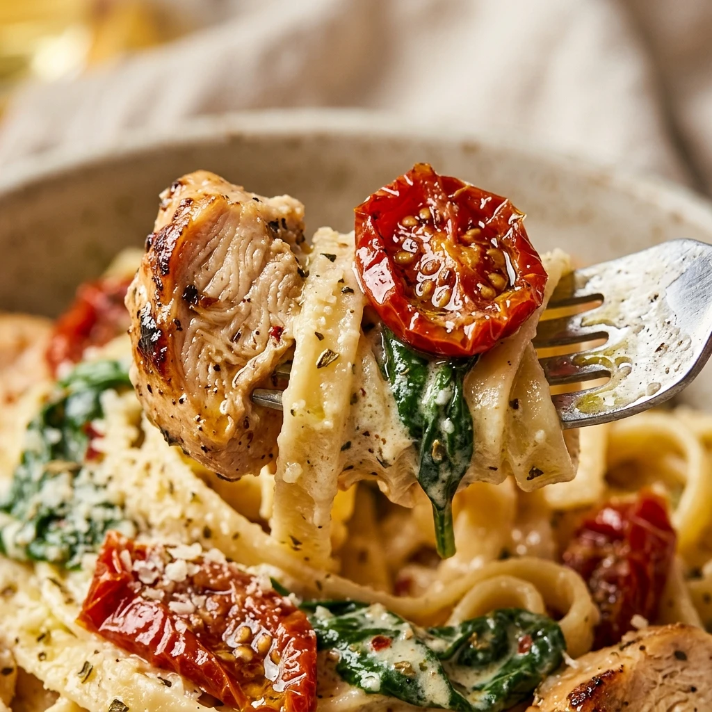 Creamy Tuscan Chicken Pasta