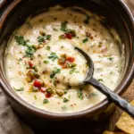 Crockpot Queso Blanco Dip