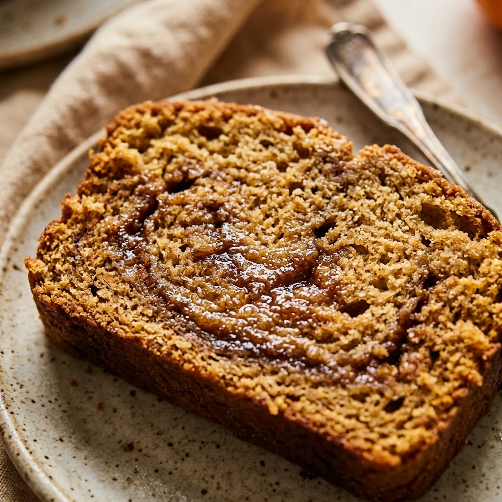 Easy Cinnamon Swirl Pumpkin Bread