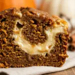 Easy Cream Cheese Swirled Pumpkin Bread