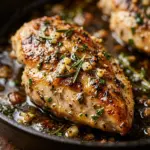 Easy Garlic Herb Chicken Skillet