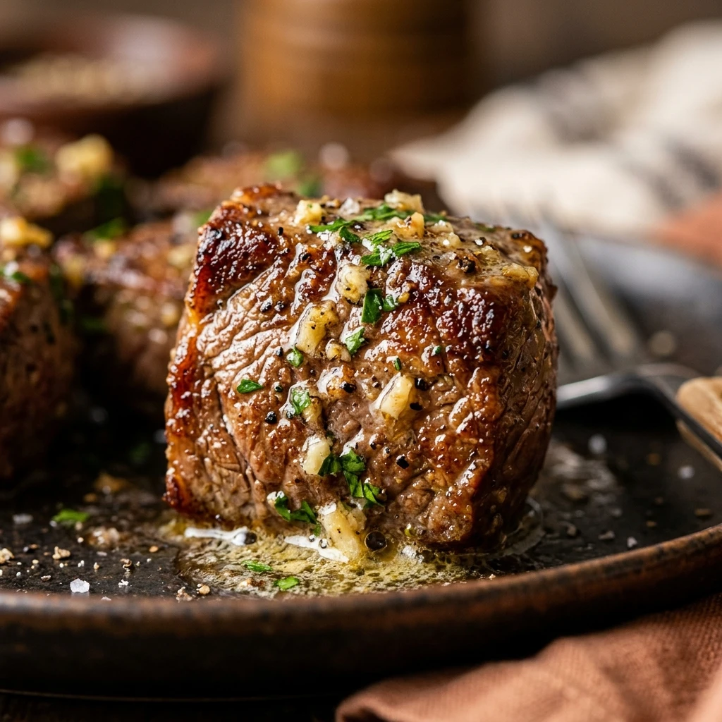 Garlic Butter Steak Bites