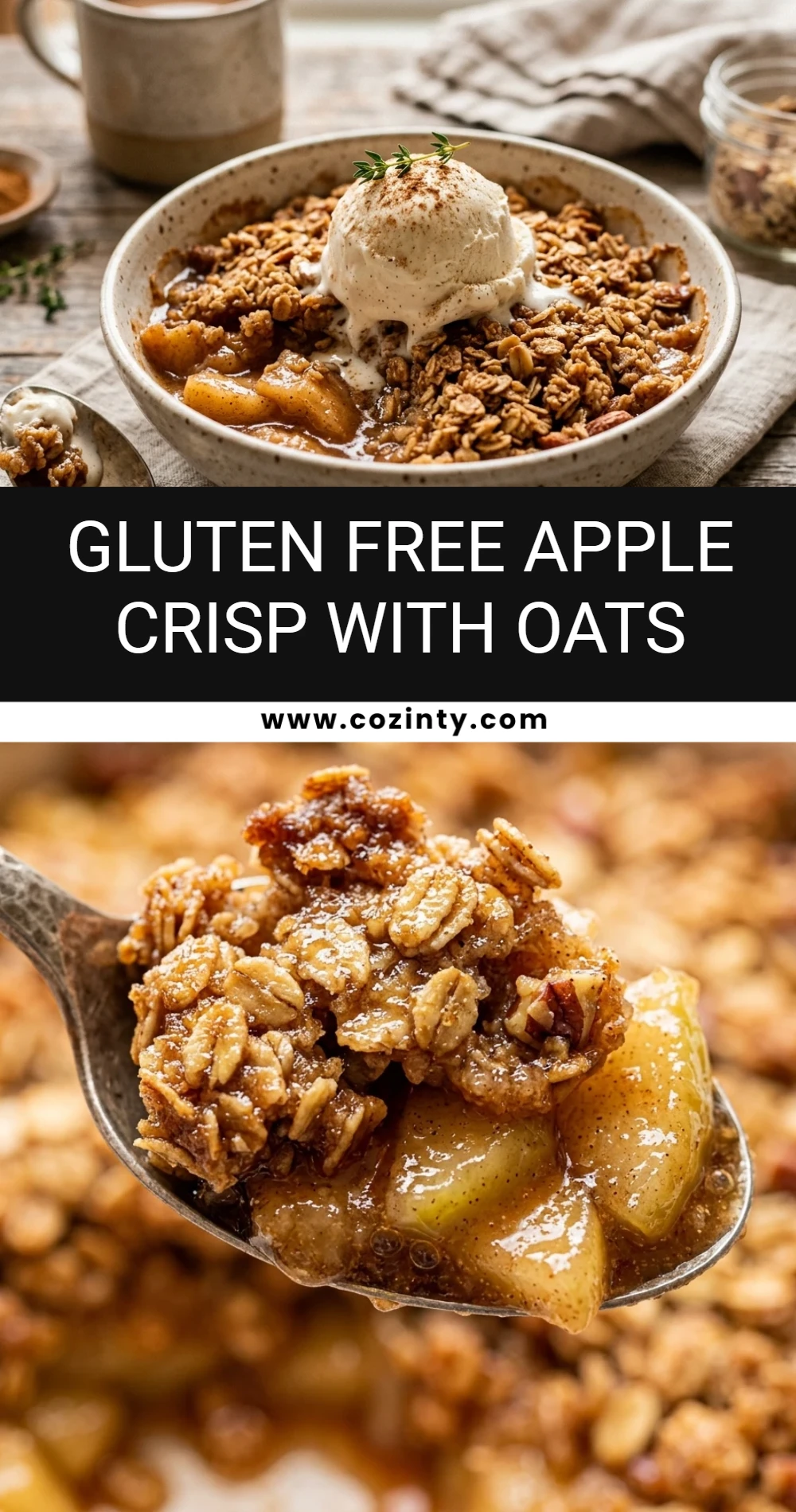 Gluten Free Apple Crisp With Oats