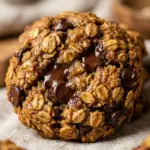 Healthy Pumpkin Chocolate Chip Oat Cookies
