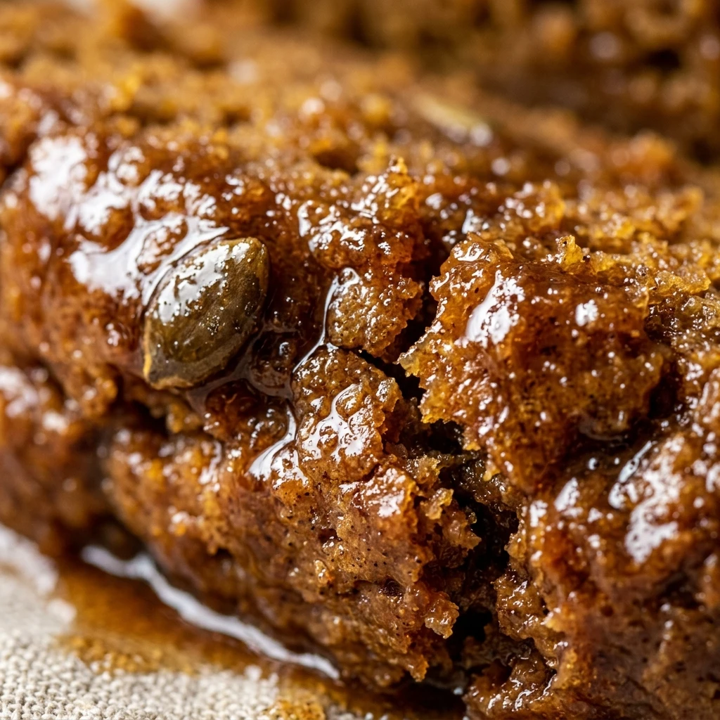 Maple Glazed Pumpkin Bread