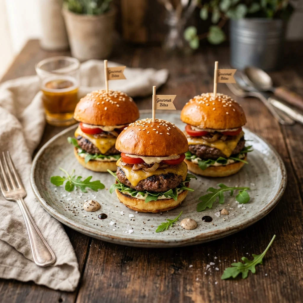 Mini Burger Bites