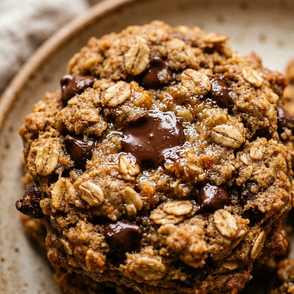 Oatmeal Pumpkin Chocolate Chip Cookies