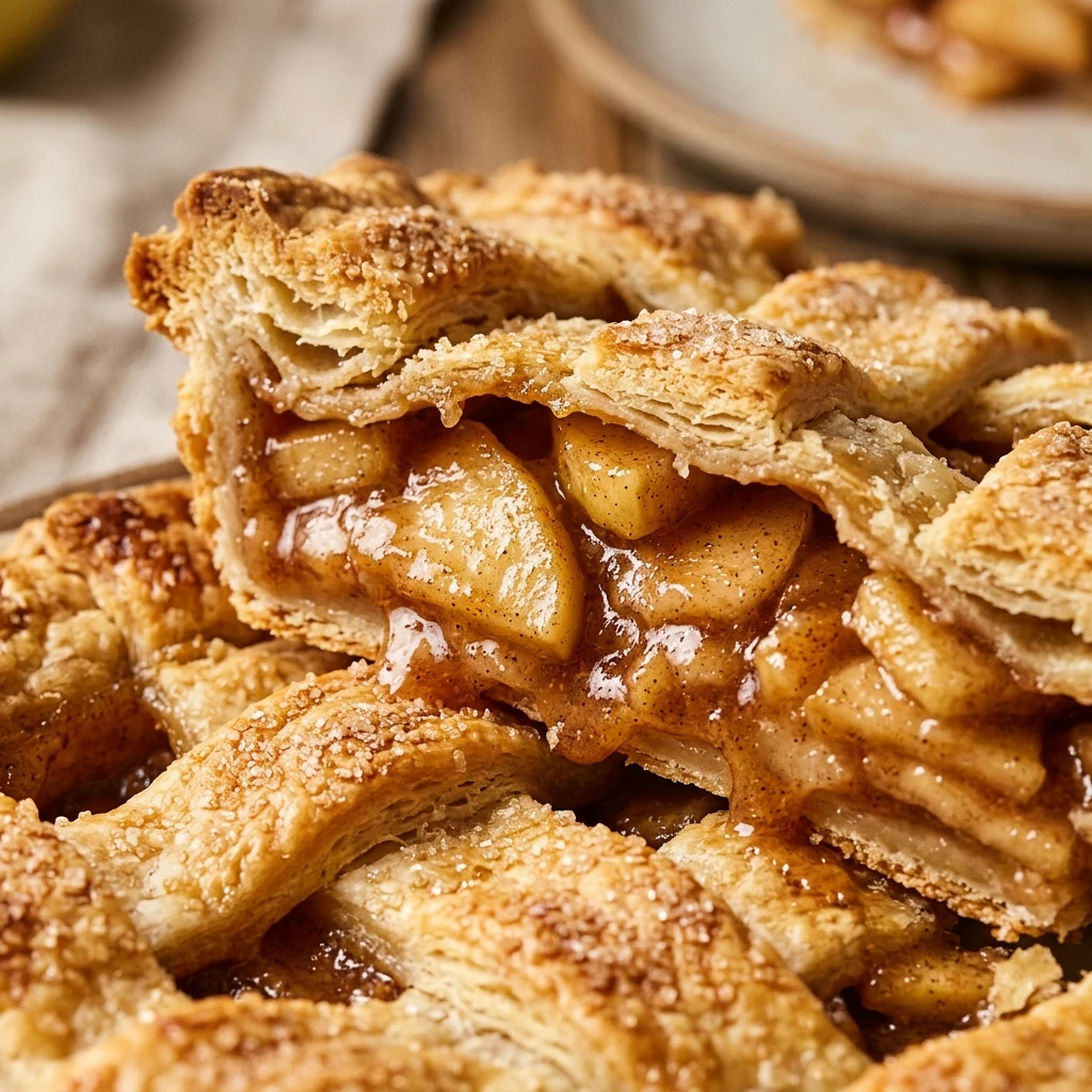 Old Fashioned Apple Slab Pie