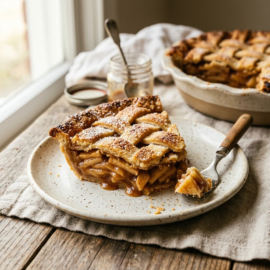 Old Fashioned Apple Slab Pie