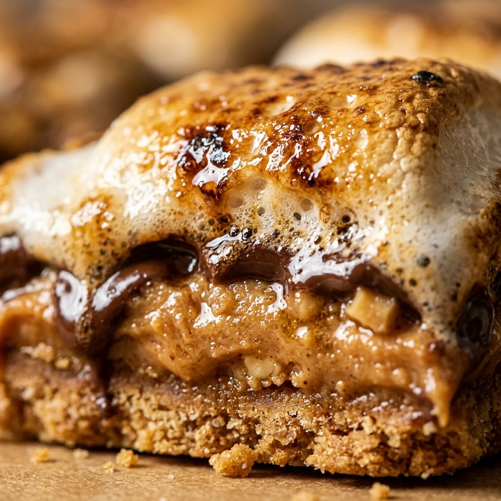 Peanut Butter S'mores Bars