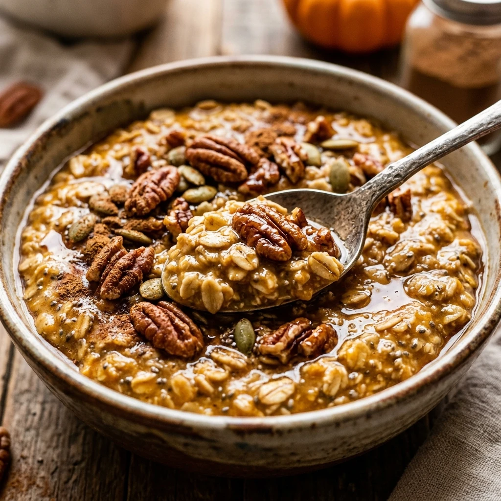 Pumpkin Pie Overnight Oats