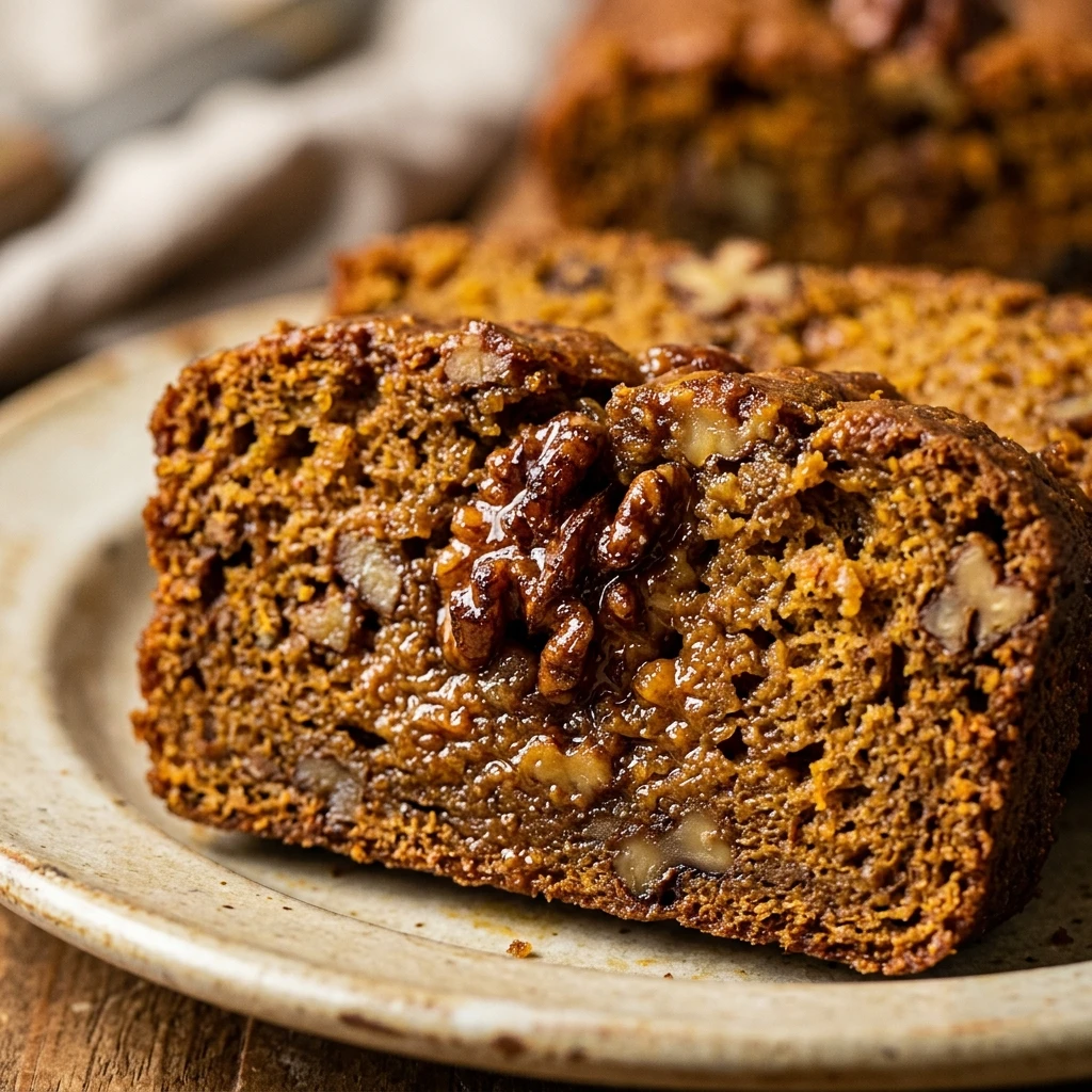 Pumpkin Walnut Bread