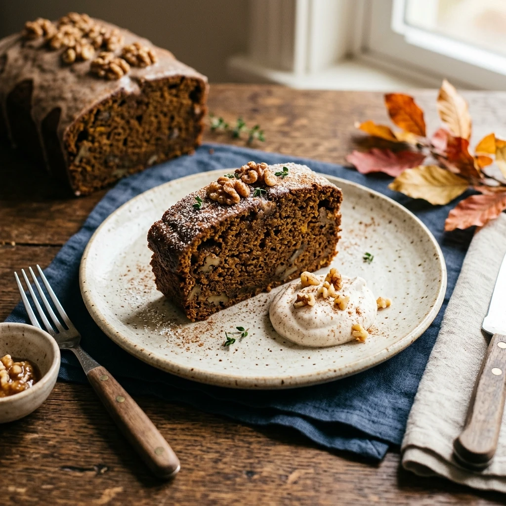 Pumpkin Walnut Bread