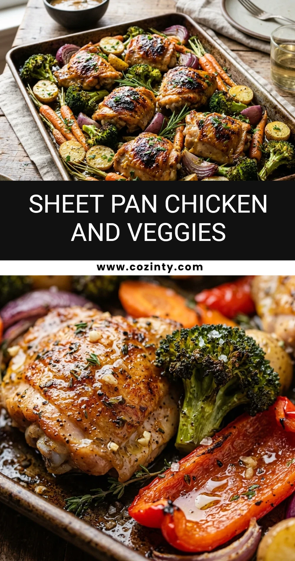 Sheet Pan Chicken And Veggies