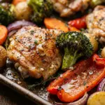 Sheet Pan Chicken And Veggies