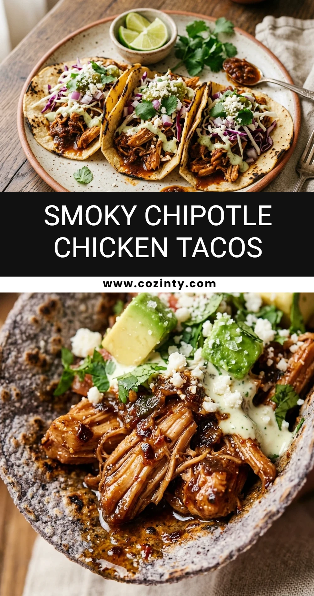 Smoky Chipotle Chicken Tacos