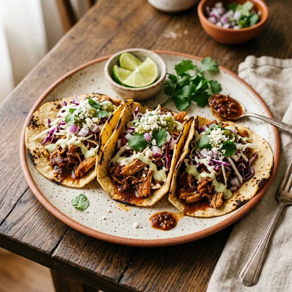 Smoky Chipotle Chicken Tacos