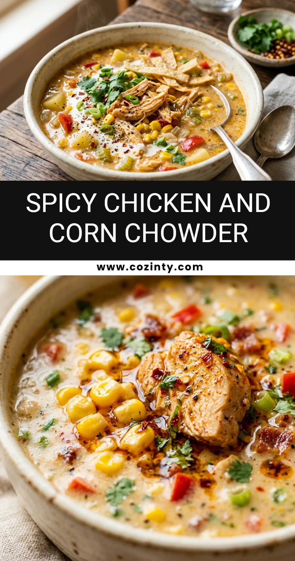 Spicy Chicken And Corn Chowder