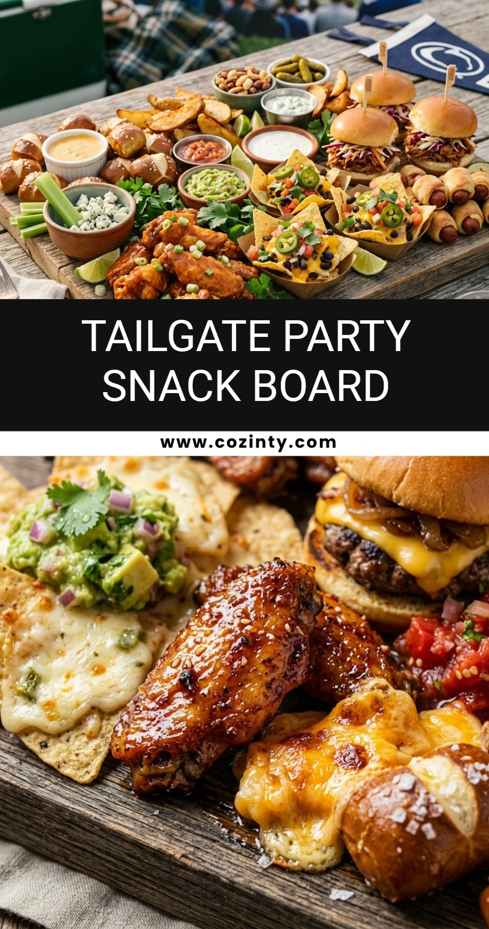 Tailgate Party Snack Board