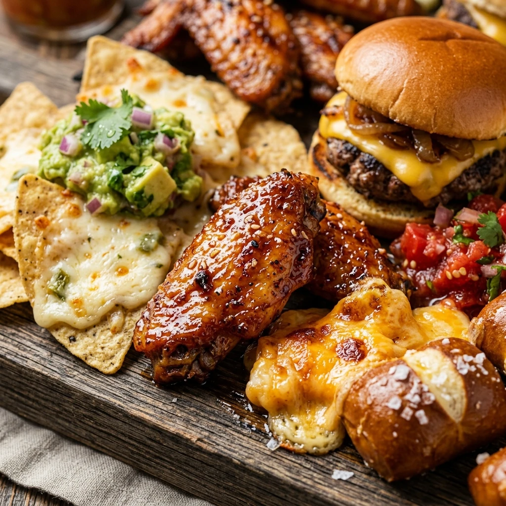 Tailgate Party Snack Board