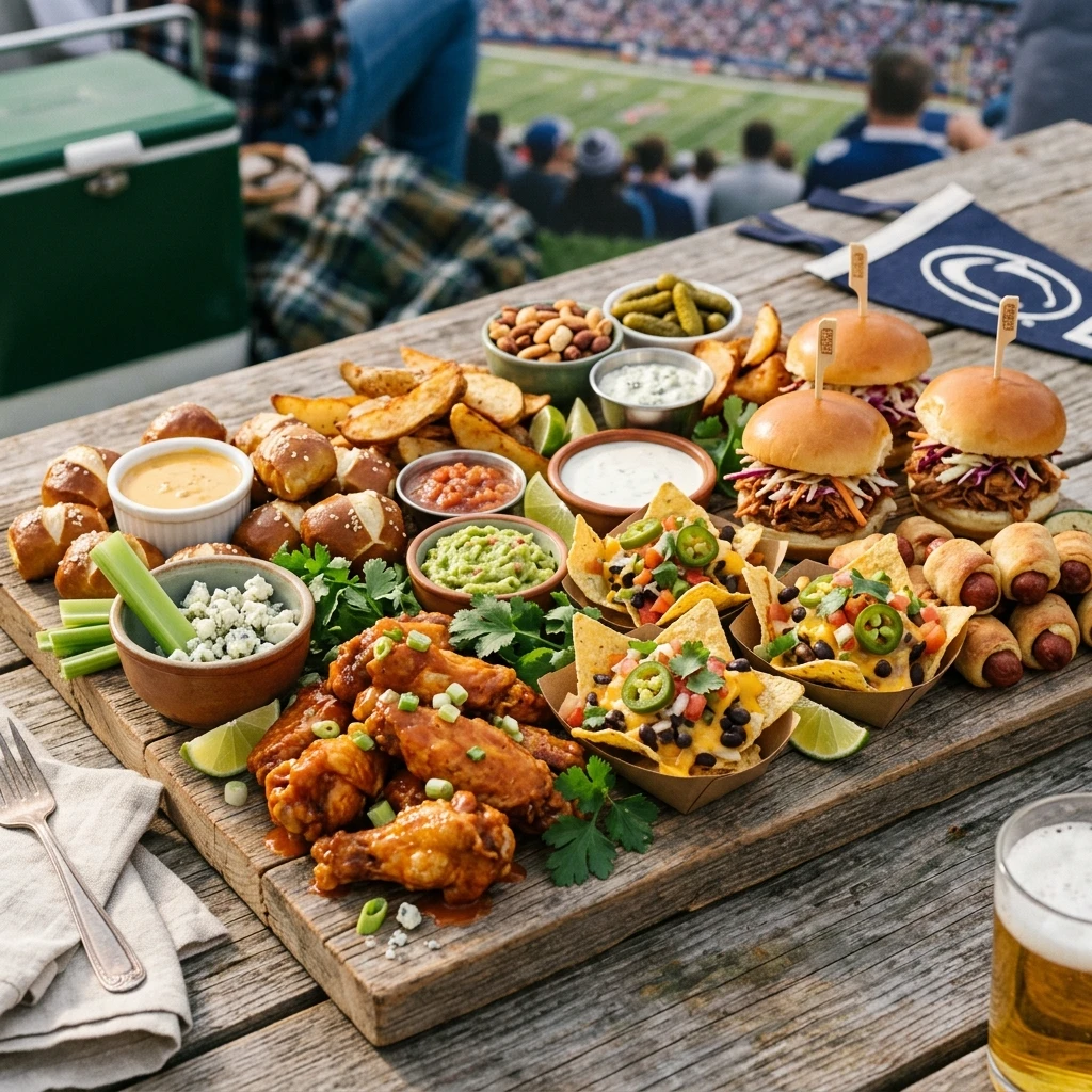 Tailgate Party Snack Board